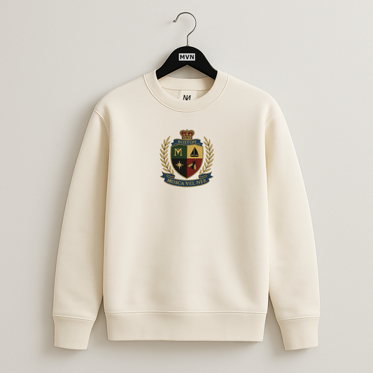 Mens Crest Crew